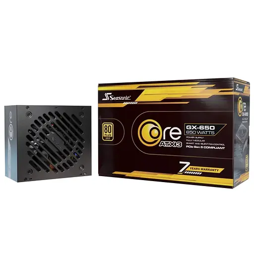Блок живлення Seasonic 650W BLACK CORE GX-650-ATX31 - фото 10