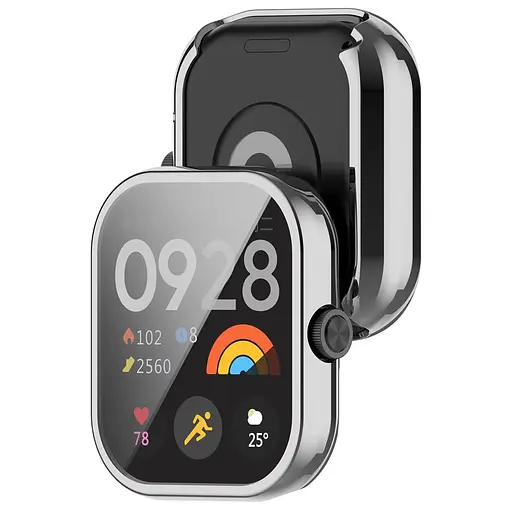 Захисний чохол Tamister для смартгодинника Redmi Watch 4 сріблястий - фото 6
