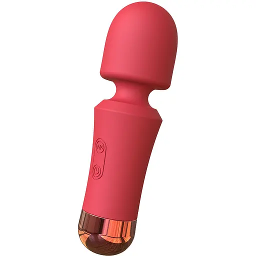 Міні-масажер-вібратор Crushious Wanda Mini перезаряджуваний теракотовий 12.5 х 3.6 см - фото 2