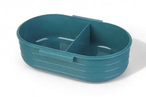 Ланч-бокс пластиковый на 2 секции Laprida зеленый 1000 мл (64-21-229) - фото 3