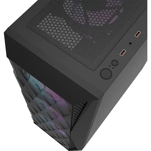 Корпус Darkflash DK352 BLACK ATX 4x120 ARGB Fans (DK352 BLACK) Без БП Б/в - фото 5