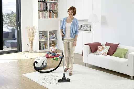 Пилосос миючий Karcher DS 6 Plus 650 Вт вода -2 л НЕРА білий - фото 9