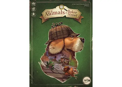 Настольная игра IELLO Животные с Бейкер-стрит (The Animals of Baker Street) (англ.) (PS220) - фото 2