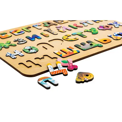 Детский деревянный сортер А3 Азбука PuzzleOK АртА3-30273 - фото 2