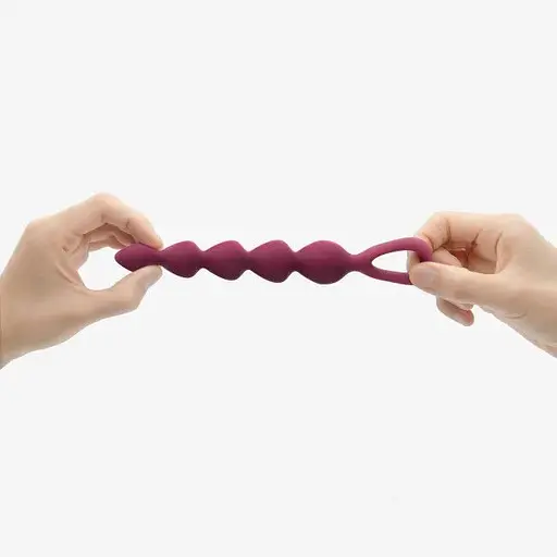 Анальная цепочка Love To Love Bing Bang M - Plum Star - фото 5