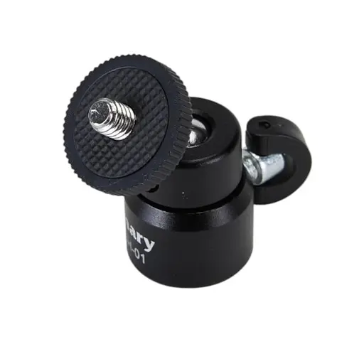 Шарнирный крепеж 360° Jmary BH-02 для штативов и стоек, металл резьба 1/4" - фото 3