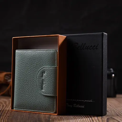 Кожаный женский кошелек Tony Bellucci 11.5х9.5х2 см acs0026991 - фото 9