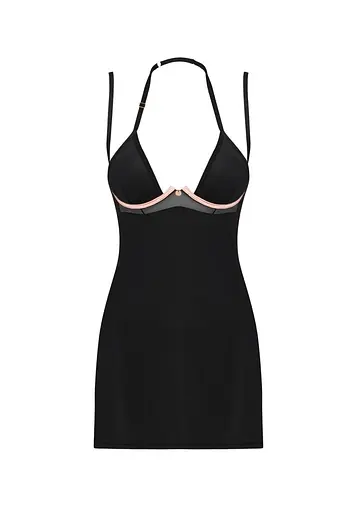 Комплект білизни Obsessive Selinne XS/S чорний - фото 5