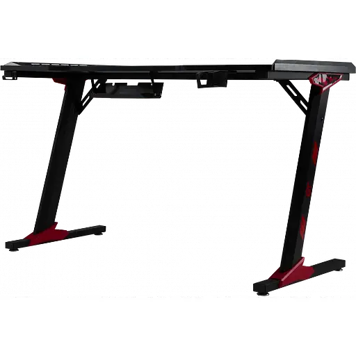 Геймерский компьютерный стол GT Racer T-1212, 120x60x73 Black (T-1212 (120x60x73) Black) - фото 3