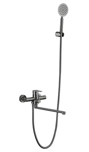 Змішувач для ванни Brinex Pure 005 Graphite BRIPUR005GRP - фото 2