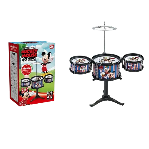 Компактная барабанная установка «Герой» DX 1001-5 – игровой набор для юного музыканта - фото 2