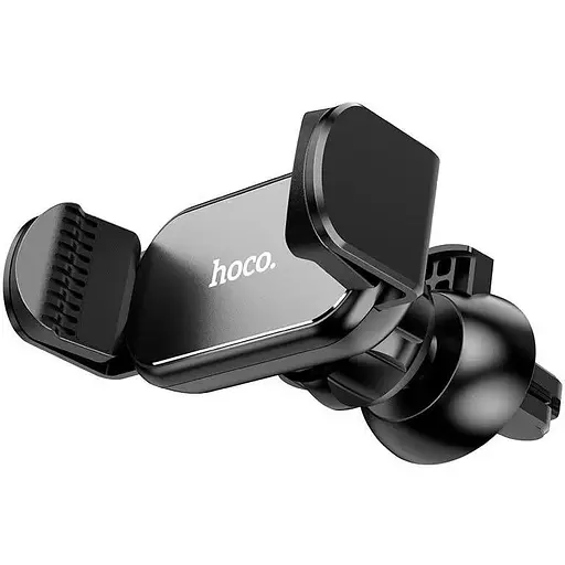 Холдер Hoco CA108 Pilot auto clamp air outlet car holder Черный - фото 1