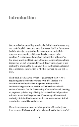 British Constitution. A Very Short Introduction - фото 4