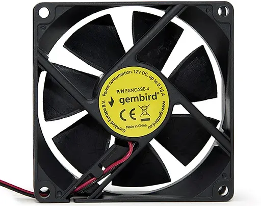 Вентилятор 80mm Gembird FANCASE4 - фото 1