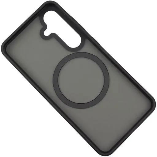 Чехол Epic Metal Buttons with MagSafe для Samsung Galaxy S25 Edge Black [141794] - фото 5