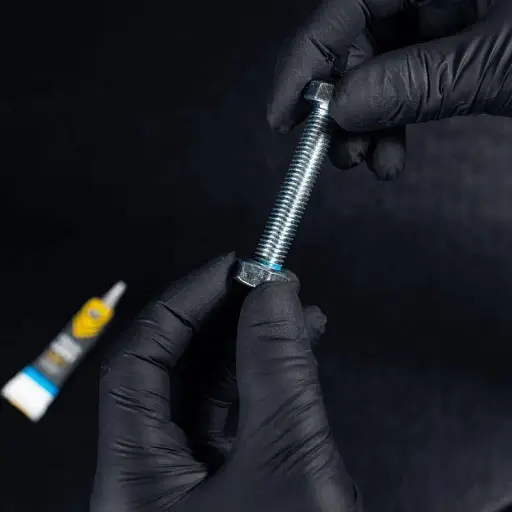 Клей-фиксатор для резьбовых соединений K2 Prolok W243 синий 6 мл - фото 2