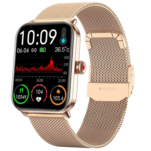 Часы Smart Eva Gold, 2 ремешка - фото 2