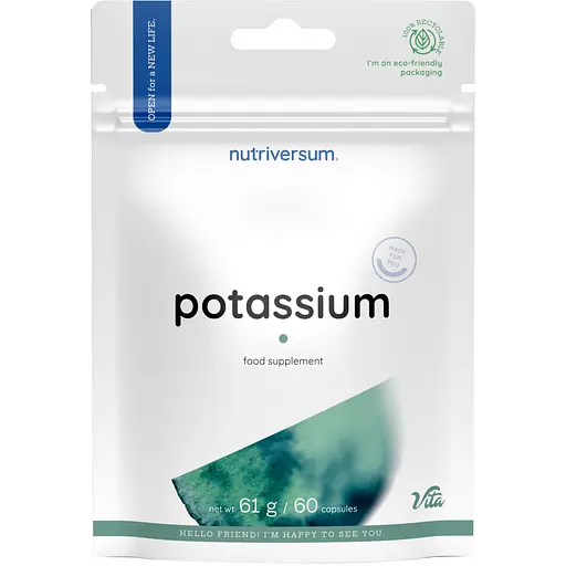 Добавка дієтична Nutriversum Potassium 60 капсул - фото 1