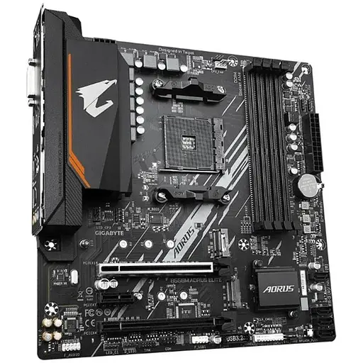 Материнская плата Gigabyte B550M Aorus Elite Socket AM4 - фото 4