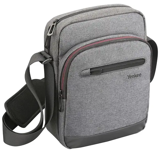 Сумка Yenkee Portable TARMAC Messenger Bag YBT 1070GY Grey (7137047) - фото 2