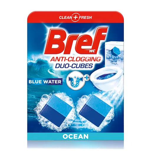 Уцінка. Туалетний блок для унітазу Bref Duo-Cubes 100 г