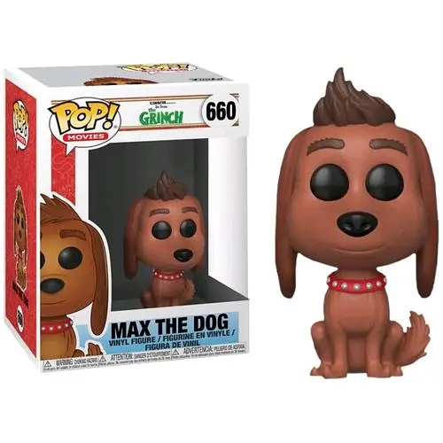 Фігурка Funko Pop Макс Max the Dog Грінч The Grinch 10см TG M D 660 - фото 1