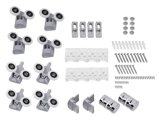 Набор Lidz Душевая кабина Latwa SC90x90.SAT.HIGH.FR полукруглая, стекло Frost 4 мм + Душевой поддон Kapielka ST90x90x41, с панелью - фото 7