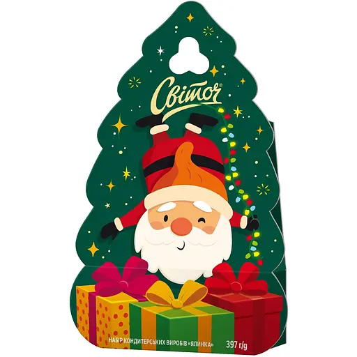 Подарунковий набір цукерок Світоч Ялинка 397 г (938371)