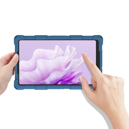 Чохол SoftGel Kids дитячий pop-it Samsung Galaxy Tab A9 SM X110 X115 X116 Веселка Світло-рожевий - фото 6