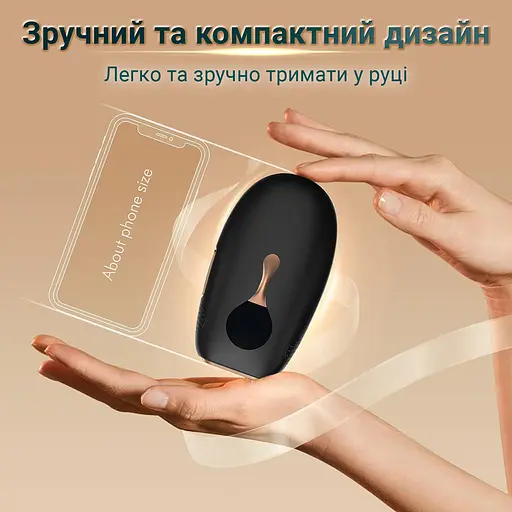 Фотоепілятор AIMED Silk Skin PRO Ice Cooling IPL Intensed Pulse Light колір чорний - фото 2