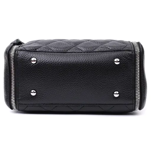 Женская сумка Vintage с ромбовидным узором из натуральной кожи 22х18х11 см sum0027013 - фото 7