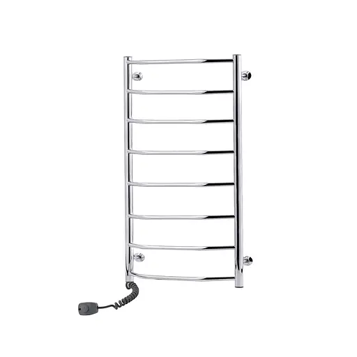 Рушникосушарка електрична Kroner Трапеція ДТEL 900x500/8 EL CV026138, Хром, Ліве - фото 1