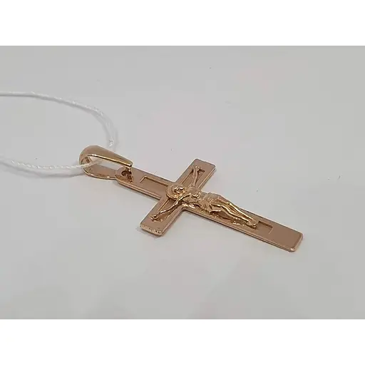 Золотий хрестик Favoritum Розп'яття Христа. 133-ИС - фото 3