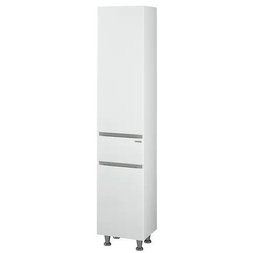 Пенал підлоговий Sanwerk "Амата" 40 білий правий MV0000785, Білий - фото 1