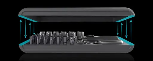 Викрутка з комплектом біт та насадок Xiaomi JimiHome Screwdriver Set (JM-GNT41) [83231] - фото 7