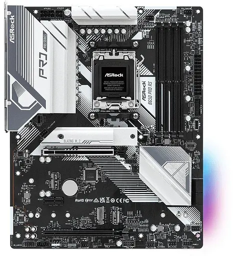 Материнська плата AsRock B650 PRO RS (B650 PRO RS) (Socket AM5, AMD B650, ATX) - фото 1