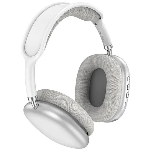 Навушники Borofone BO22 Elegant BT headphones бездротові накладні сріблясті - фото 2