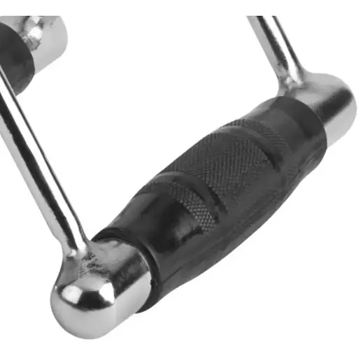 Ручка для тяги York Fitness з паралельним вузьким хватом, хром - фото 5