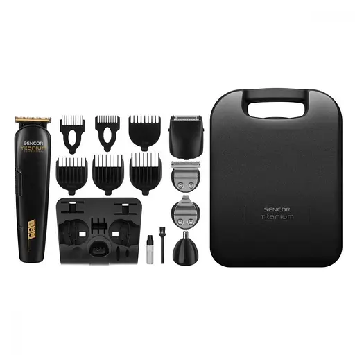 Машинка для стрижки + триммер Sencor SHP 8305BK - фото 10