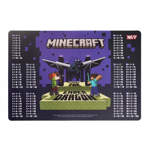 Підкладка пластикова для столу  Yes Minecraft.Dragon табл. множ. (492363)