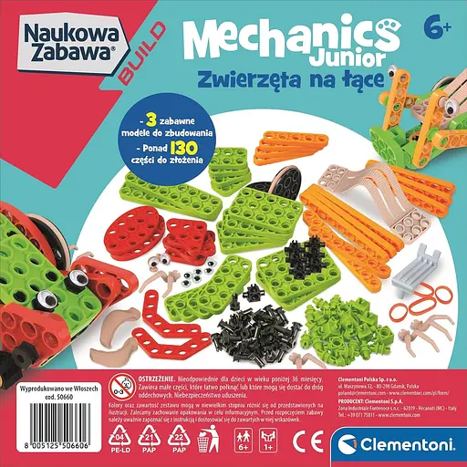 Інтерактивний конструктор 3 в 1 Лабораторія механіки Комахи- Clementoni 50660 - фото 6