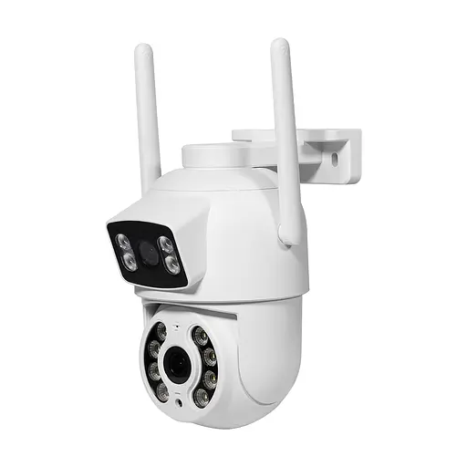 IP PTZ-видеокамера с WiFi 3Mp+3Mp Light Vision VLC-9130WI/2C (Tuya) f=3.6mm+3.6mm, ИК+LED-подсветка, с микрофоном (75-00301)
