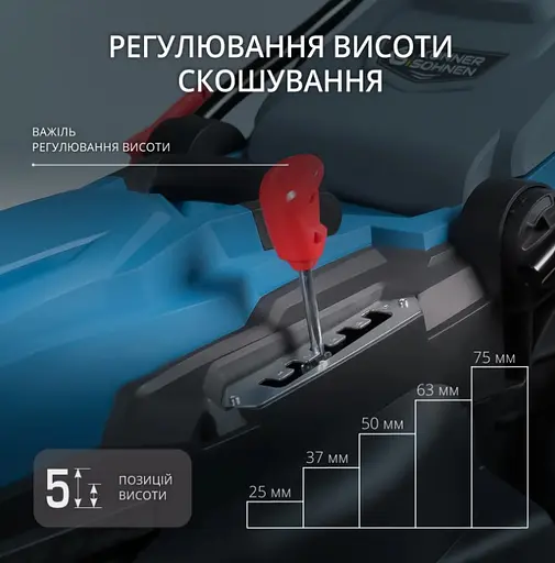 Газонокосарка електрична Konner & Sohnen KS 38LM - фото 11