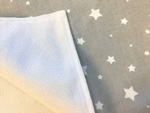Непромокаемая пеленка Moontime "Звездопад на сером" - фото 2