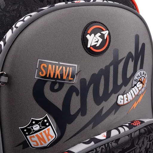 Рюкзак шкільний каркасний YES S-30 JUNO ULTRA Premium Scratch dog - фото 8