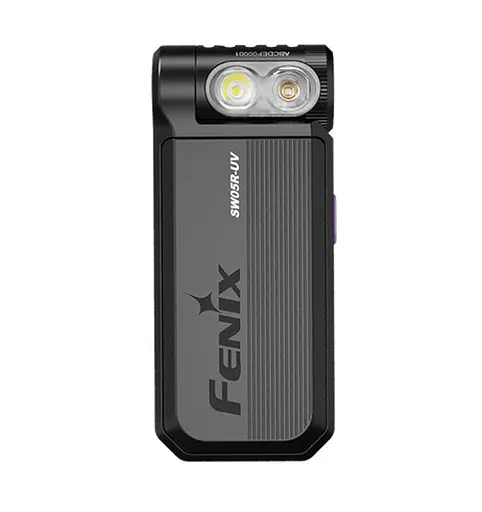 Ліхтар ручний ультрафіолетовий Fenix SW05R-UV LED (Чорний) - фото 3