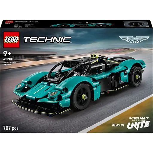 Конструктор LEGO Technic Aston Martin Valkyrie 707 деталей (42208) - фото 1