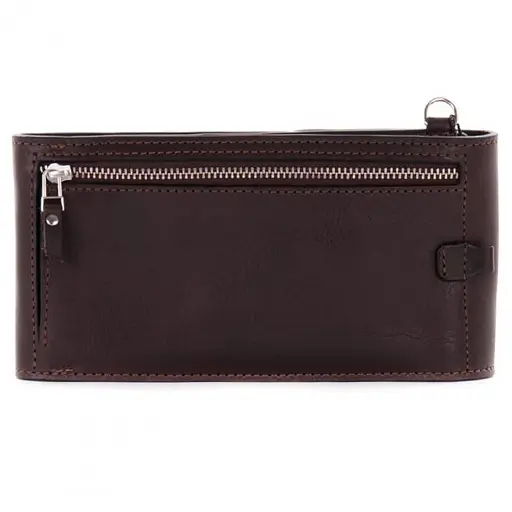 Чоловіча шкіряна сумка GRANDE PELLE 20х10х2 см sum0022188 - фото 3