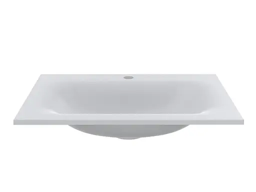 Умивальник Miraggio Jessel 600 matt 0000747, Білий матовий - фото 2