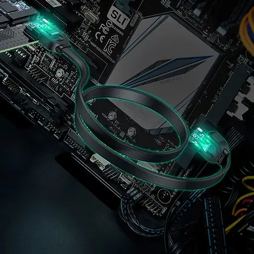 Контроллер плата расширения Ugreen CM302 M.2 M-Key+M.2 B-Key to PCI-E 3.0 х 4 Expansion Card (70504) - фото 6